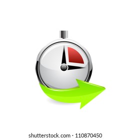 Fast delivery icon. Vector