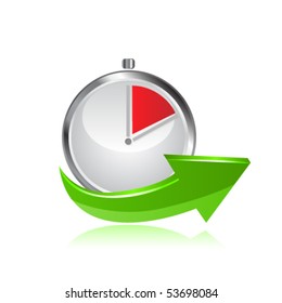 Fast delivery icon. Vector