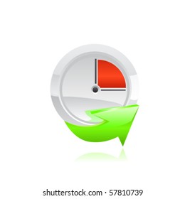 Fast delivery icon. Vector