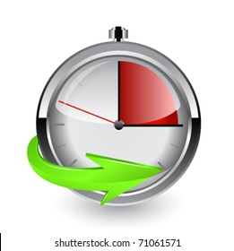 Fast delivery icon. Vector