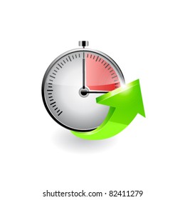 Fast delivery icon. Vector