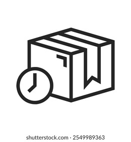 fast delivery icon. vector dual tone icon for your website, mobile, presentation, and logo design.