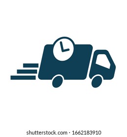 Fast delivery icon, Vector graphic