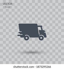 icono de entrega rápida. Ilustración del vector EPS 10.