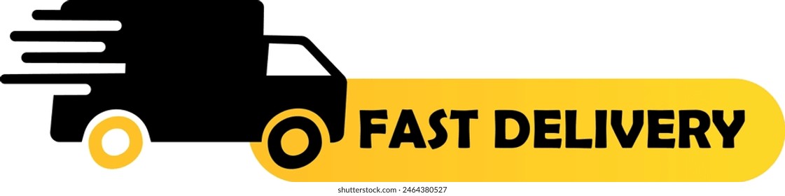 Fast delivery icon vector illustration