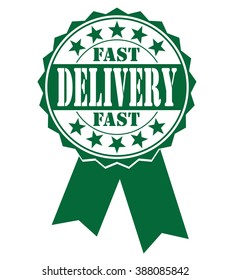 Fast delivery  icon, vector illustration