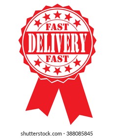Fast delivery  icon, vector illustration
