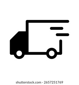 Fast Delivery Icon Vector Symbol Design Illustration