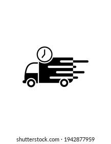icono de entrega rápida,mejor icono plano vector.