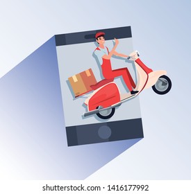 fast delivery logistic icon vector ilustrate