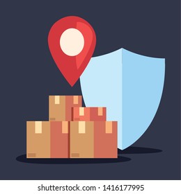 fast delivery logistic icon vector ilustrate