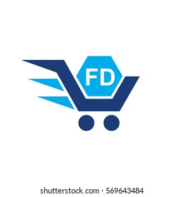 Fast delivery logo