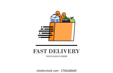 grocery home delivery logo