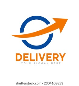 Fast Delivery Logo Design Illustration