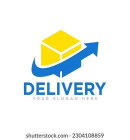 Fast Delivery Logo Design Illustration