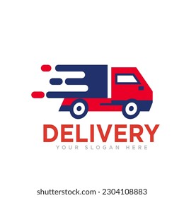 Fast Delivery Logo Design Illustration