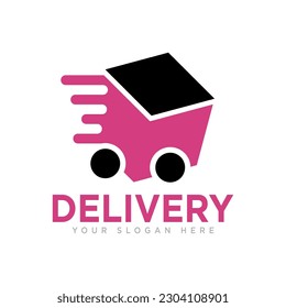 Fast Delivery Logo Design Illustration