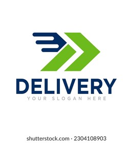 Fast Delivery Logo Design Illustration
