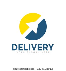 Fast Delivery Logo Design Illustration