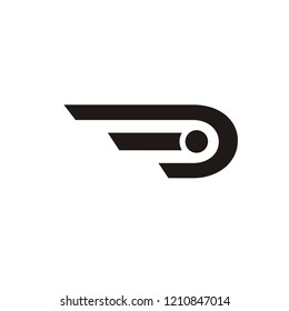 fast delivery logo icon design