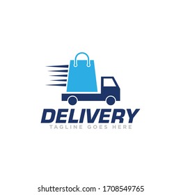 Fast Delivery Logo Icon Design Vector