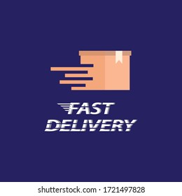 Fast delivery logo icon design