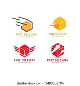 Fast Delivery logo ilustration vector