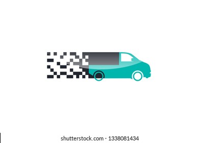 Fast Delivery Logo Inspirations Template