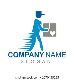 Fast Delivery Logo, Ready For Use