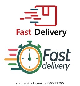 Fast Delivery logo | Delivery Service | Quick shipping