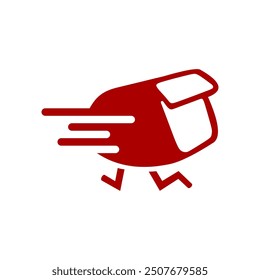 Schnelle Lieferung Logo einfach cool Luxus