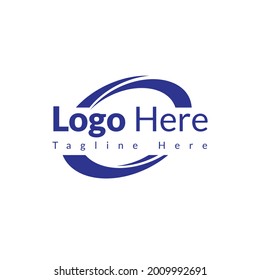Fast Delivery Logo Template Design Truck silhouette abstract logo template vector
