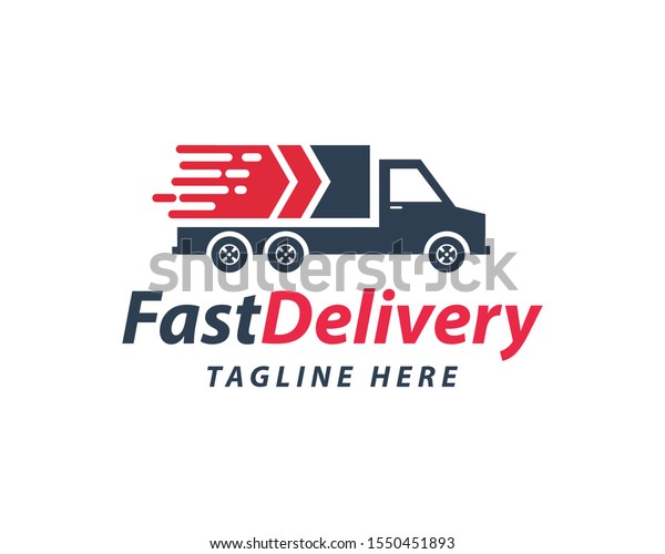 Fast Delivery Logo Template Design Vector, Fast\
Moving Logo, Symbol, Icon