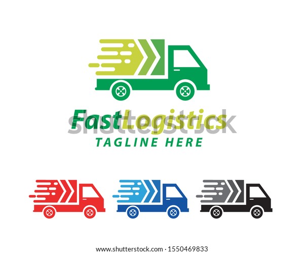 Fast Delivery Logo Template Design Vector, Fast\
Moving Logo, Symbol, Icon