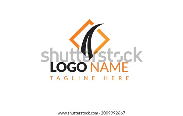 Fast Delivery Logo Template Design Truck\
silhouette abstract logo template\
vector