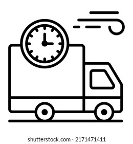 fast delivery Modern concepts design, vector illustration