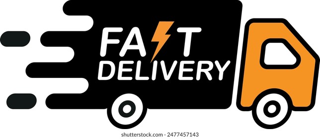 Fast Delivery Package  Sending Vectors