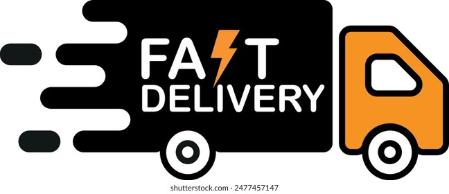 Fast Delivery Package  Sending Vectors