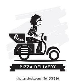 Fast delivery of pizza around the world.