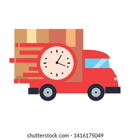 fast delivery related icon vector ilustrate