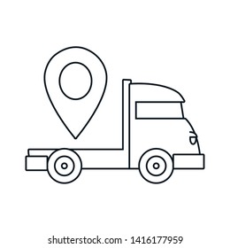 fast delivery related icon vector ilustrate