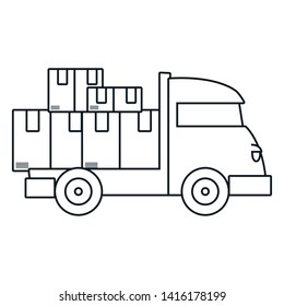 fast delivery related icon vector ilustrate