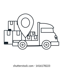 fast delivery related icon vector ilustrate