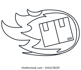fast delivery related icon vector ilustrate
