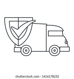 fast delivery related icon vector ilustrate