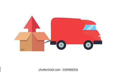 fast delivery related icon vector ilustrate