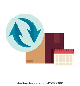 fast delivery related icon vectorillustrate