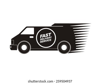 fast delivery service icon 