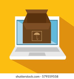 fast delivery service icon