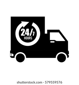 fast delivery service icon